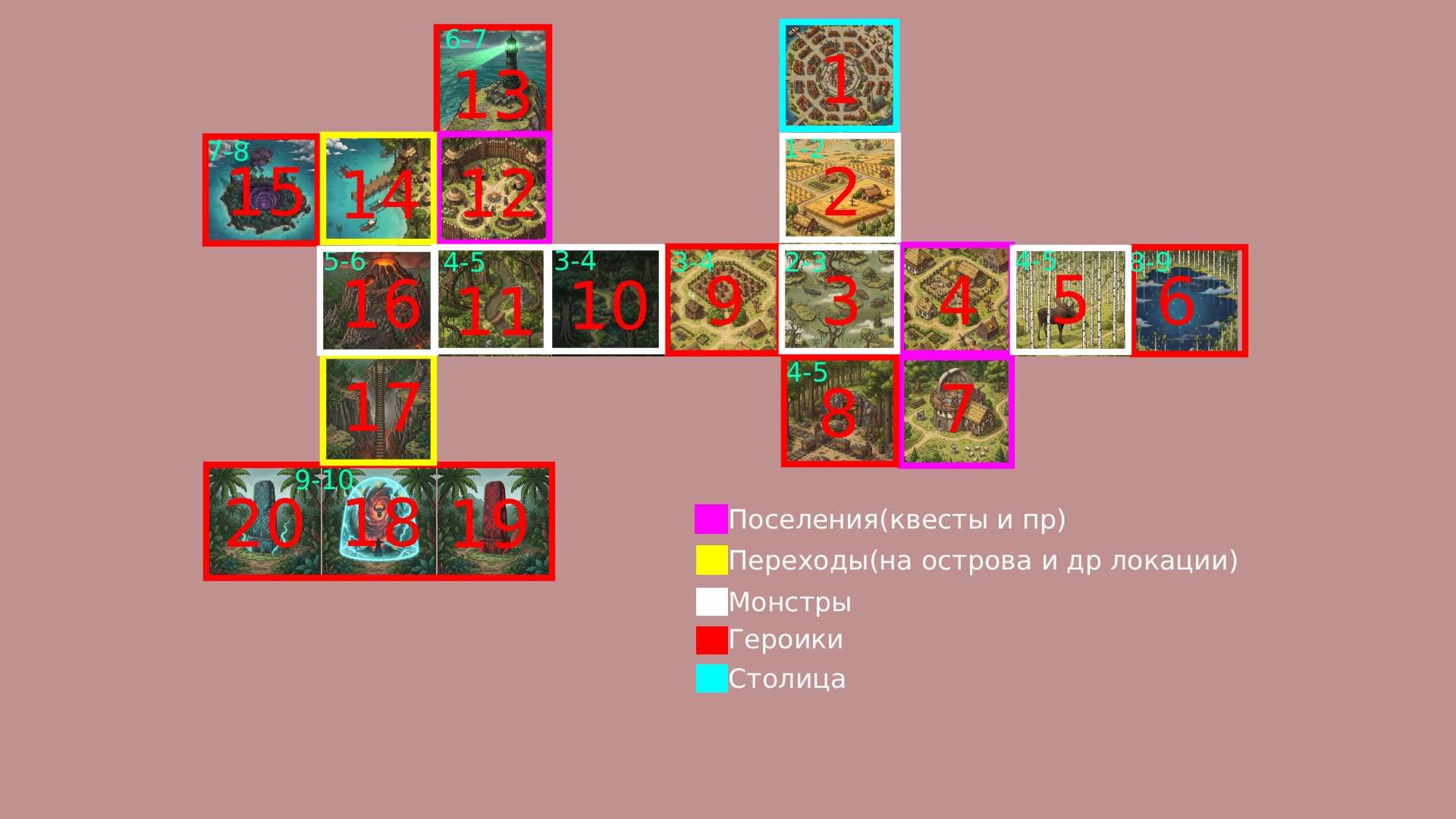 Глобальная карта